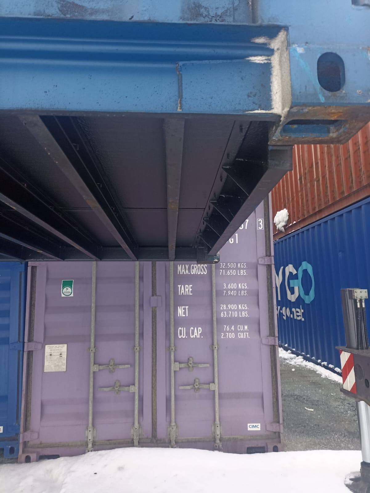 Морской контейнер CICU7026003